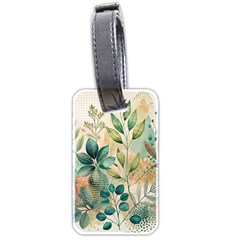 Flowers Spring Luggage Tag (two Sides)