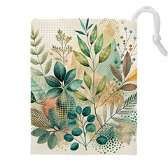 Flowers Spring Drawstring Pouch (4xl)