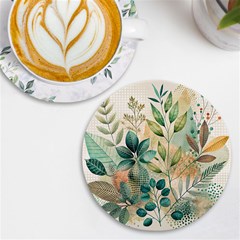 Flowers Spring Uv Print Round Tile Coaster