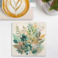 Flowers Spring Uv Print Square Tile Coaster 