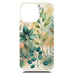 Flowers Spring Iphone 14 Pro Max Black Uv Print Case