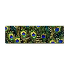 Peacock Pattern Sticker (bumper)