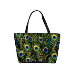 Peacock Pattern Classic Shoulder Handbag