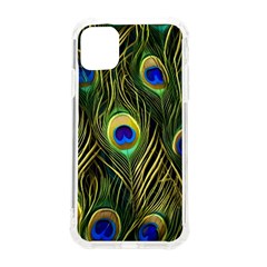 Peacock Pattern Iphone 11 Tpu Uv Print Case