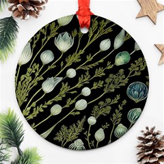 Sea Weed Salt Water Ornament (round)