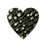 Sea Weed Salt Water Heart Magnet Front