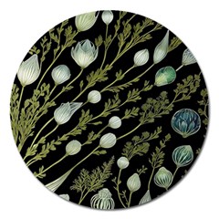 Sea Weed Salt Water Magnet 5  (round)