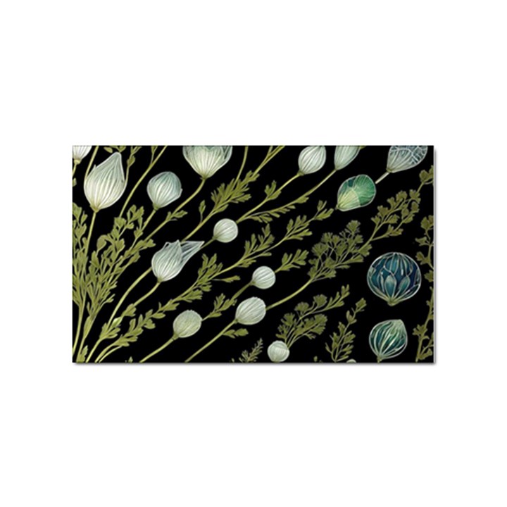 Sea Weed Salt Water Sticker Rectangular (10 pack)