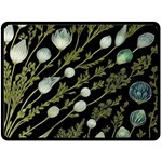 Sea Weed Salt Water Fleece Blanket (Large) 80 x60  Blanket Front