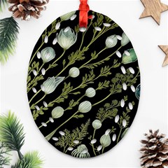 Sea Weed Salt Water Ornament (oval Filigree)