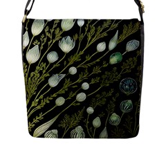 Sea Weed Salt Water Flap Closure Messenger Bag (l)