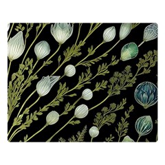 Sea Weed Salt Water Premium Plush Fleece Blanket (large)