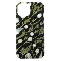 Sea Weed Salt Water Iphone 15 Black Uv Print Pc Hardshell Case by Maspions