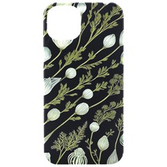 Sea Weed Salt Water Iphone 15 Pro Black Uv Print Pc Hardshell Case by Maspions