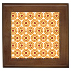 Pattern Shape Design Art Drawing Framed Tile by Maspions