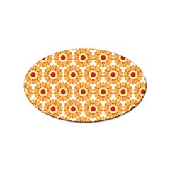 Pattern Shape Design Art Drawing Sticker (oval)