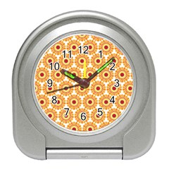 Pattern Shape Design Art Drawing Travel Alarm Clock