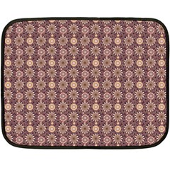 Mandala Flower 1 Mandala Flower  Fleece Blanket (mini) by DinkovaArt