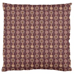 Mandala Flower 1 Mandala Flower  Large Cushion Case (two Sides) by DinkovaArt