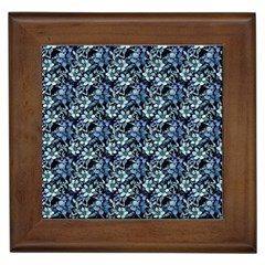 Blue Roses 1 Blue Roses 2 Framed Tile