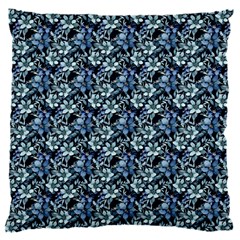 Blue Roses 1 Blue Roses 2 16  Baby Flannel Cushion Case (two Sides) by DinkovaArt