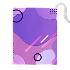 Colorful Labstract Wallpaper Theme Drawstring Pouch (5xl) by Apen