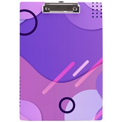 Colorful Labstract Wallpaper Theme A4 Acrylic Clipboard by Apen