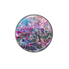 Pink Swirls Flow Hat Clip Ball Marker (10 Pack) by kaleidomarblingart