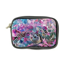 Pink Swirls Flow Coin Purse by kaleidomarblingart