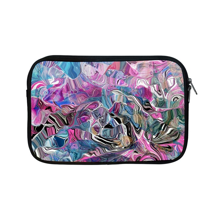 Pink Swirls Flow Apple iPad Mini Zipper Cases