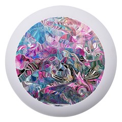 Pink Swirls Flow Dento Box With Mirror