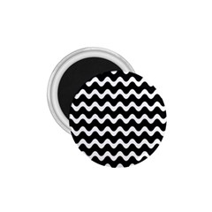 Wave Pattern Wavy Halftone 1 75  Magnets