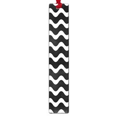 Wave Pattern Wavy Halftone Large Book Marks