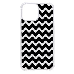 Wave Pattern Wavy Halftone Iphone 13 Pro Max Tpu Uv Print Case by Maspions