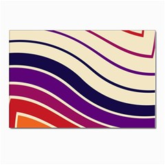 Angles Design Pattern Retro Postcards 5  X 7  (pkg Of 10)