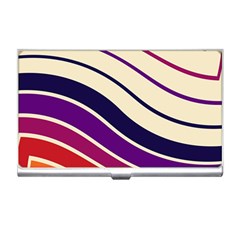 Angles Design Pattern Retro Business Card Holder