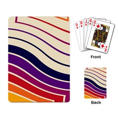 Angles Design Pattern Retro Playing Cards Single Design (rectangle)