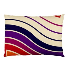 Angles Design Pattern Retro Pillow Case