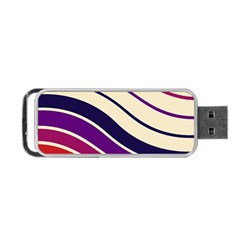 Angles Design Pattern Retro Portable Usb Flash (one Side)