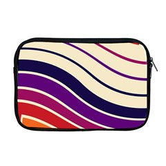 Angles Design Pattern Retro Apple Macbook Pro 17  Zipper Case