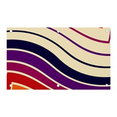 Angles Design Pattern Retro Banner And Sign 5  X 3 