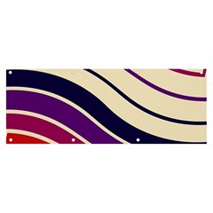 Angles Design Pattern Retro Banner And Sign 8  X 3 