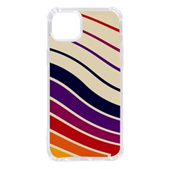 Angles Design Pattern Retro Iphone 14 Plus Tpu Uv Print Case by Maspions