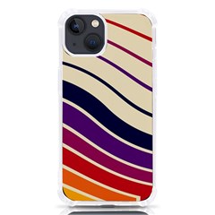 Angles Design Pattern Retro Iphone 13 Tpu Uv Print Case by Maspions