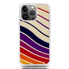 Angles Design Pattern Retro Iphone 13 Pro Tpu Uv Print Case