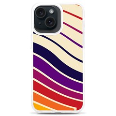 Angles Design Pattern Retro Iphone 15 Plus Tpu Uv Print Case by Maspions