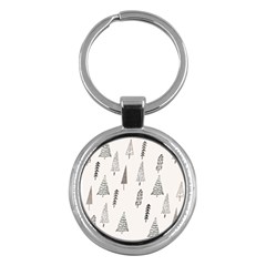 Christmas Tree Trees Nature Key Chain (round) by Maspions