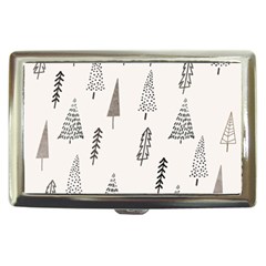 Christmas Tree Trees Nature Cigarette Money Case by Maspions