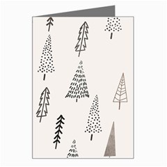 Christmas Tree Trees Nature Greeting Card by Maspions