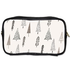 Christmas Tree Trees Nature Toiletries Bag (two Sides) by Maspions